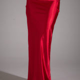 PRE ORDER: MELROSE SATIN MAXI SKIRT