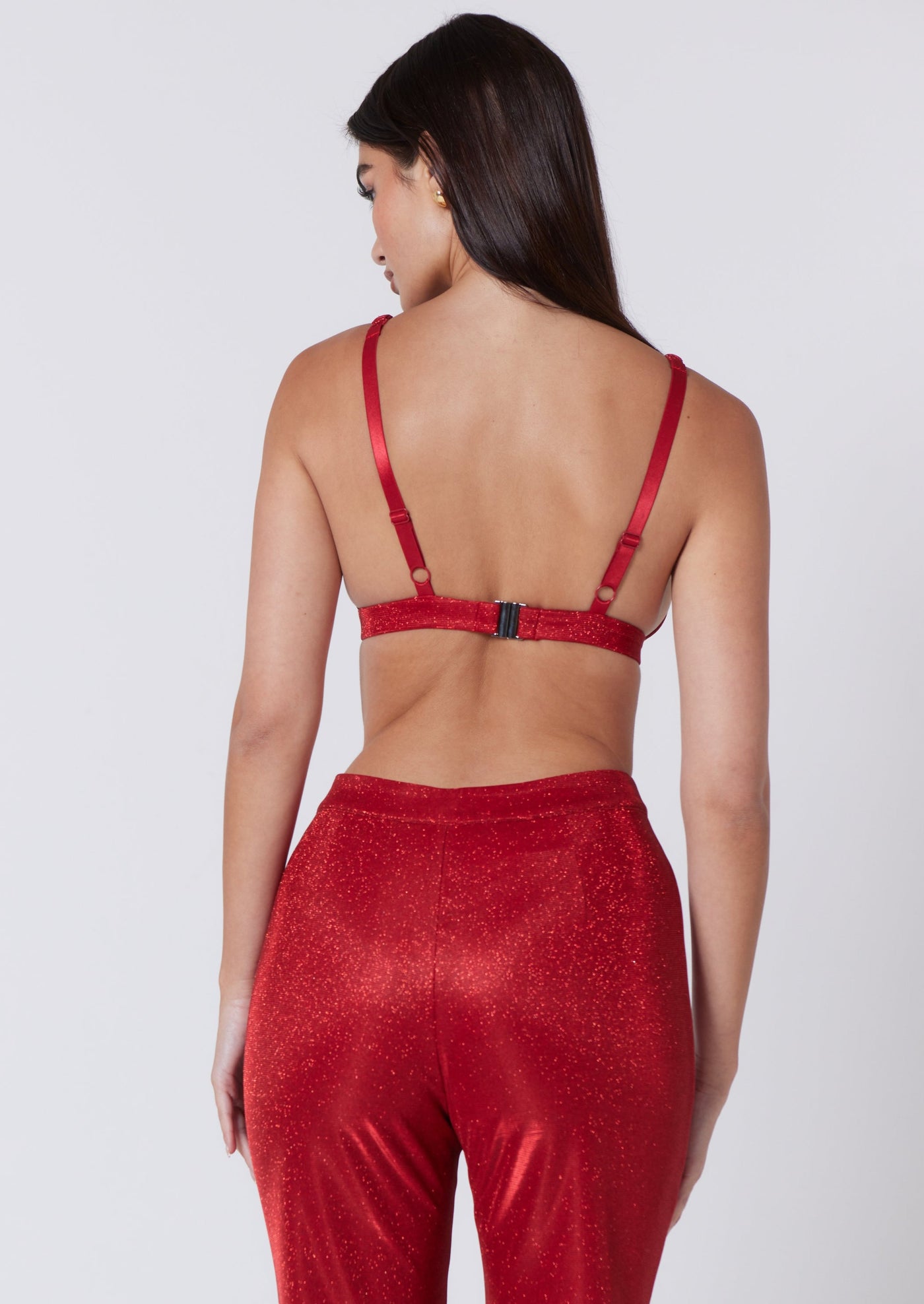 RED ASTRID BRALETTE TOP