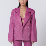 PETITE FUCHSIA PALOMA BLAZER